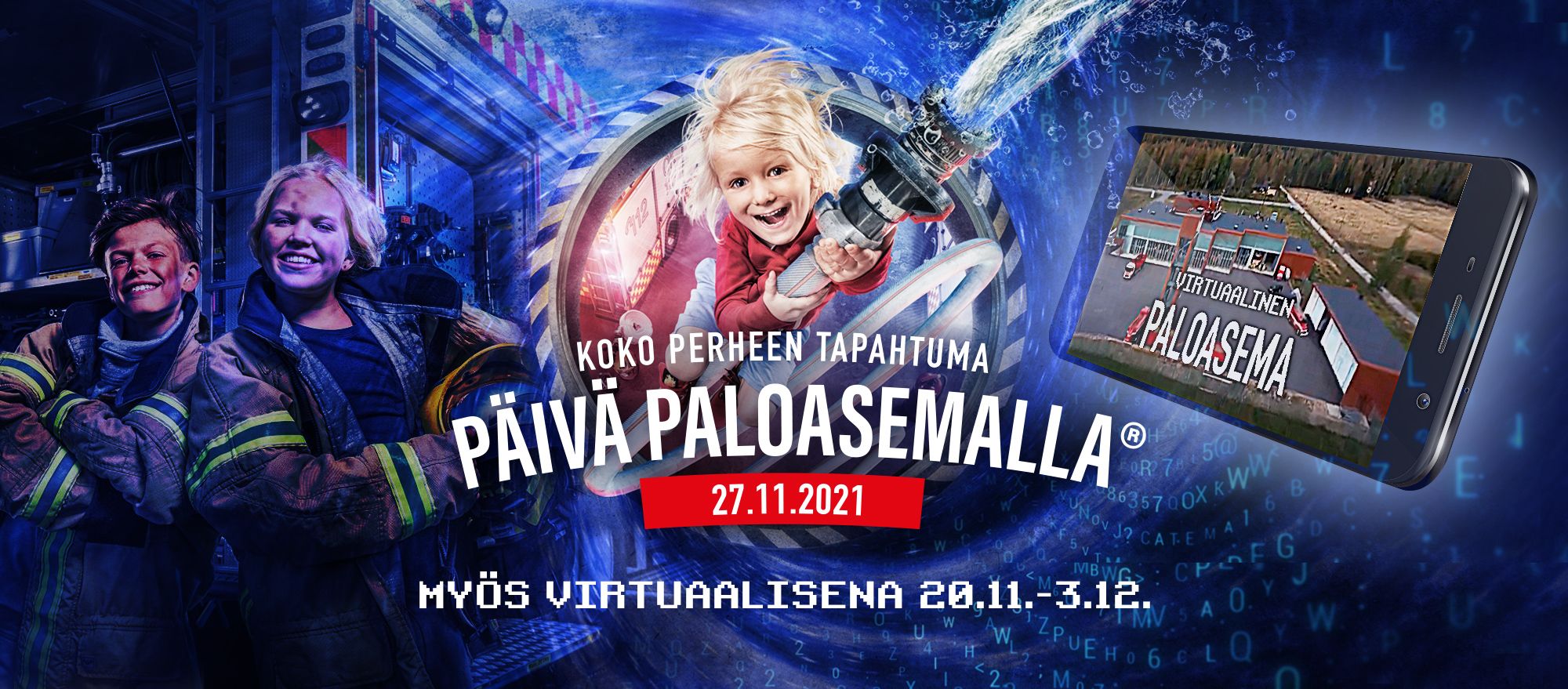 Päivä paloasemalla myös virtuaalisesti.